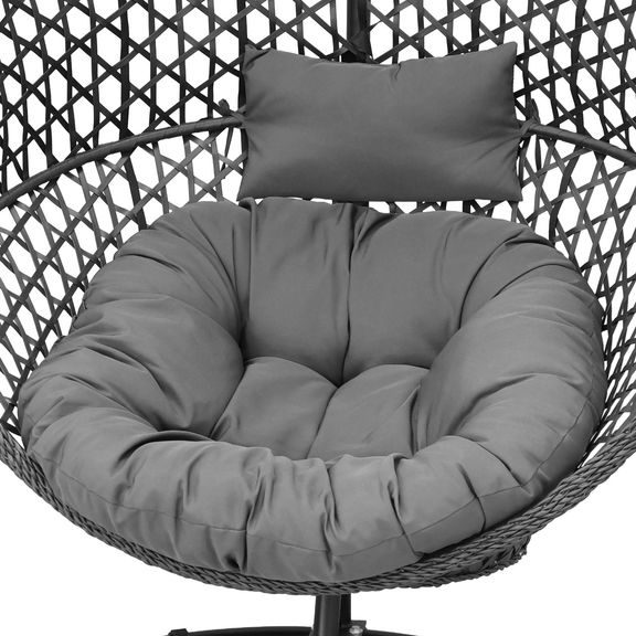 Garden Folding Rocking Chair - HECHT VICKY GREY