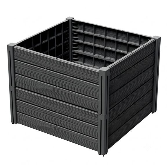 Plastic Raised Garden Bed 76x62x46cm