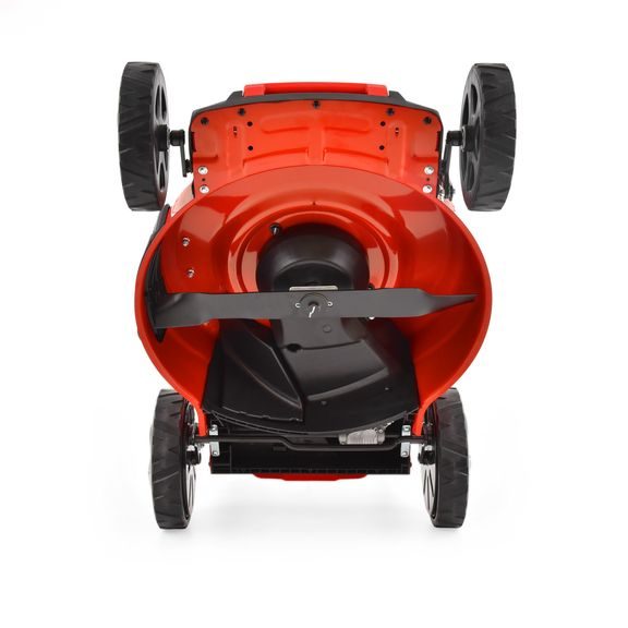 Petrol lawn mower with self propelled system - HECHT 551 SXE 5 in 1