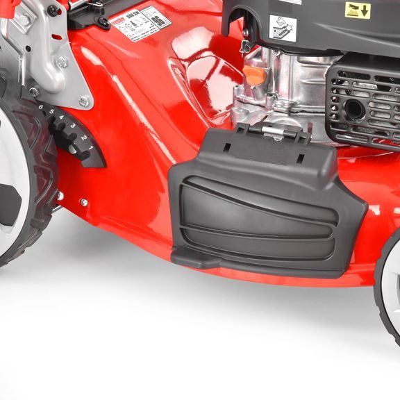 Petrol lawn mower with self propelled system - HECHT 550 SW