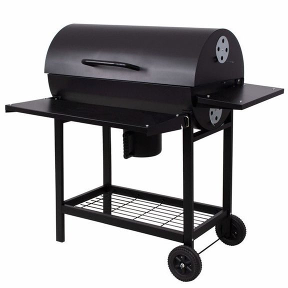 Charcoal garden grill - HECHT BARRELL