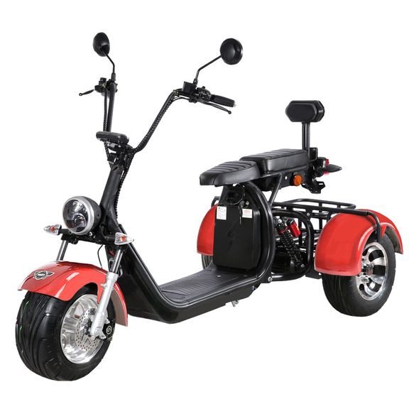 E-tricycle - HECHT COCIS MAX RED