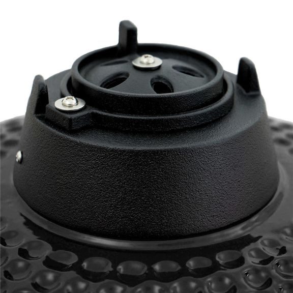 Ceramic charcoal garden grill - HECHT FERNO BLACK
