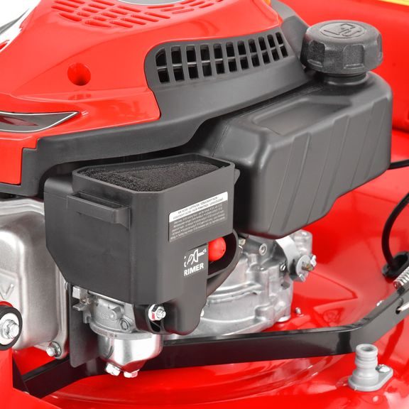 Petrol lawn mower with self propelled system - HECHT 546 XR 5 in 1