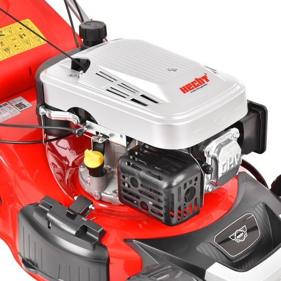 Petrol lawn mower with self propelled system - HECHT 5484 SX 5 in 1
