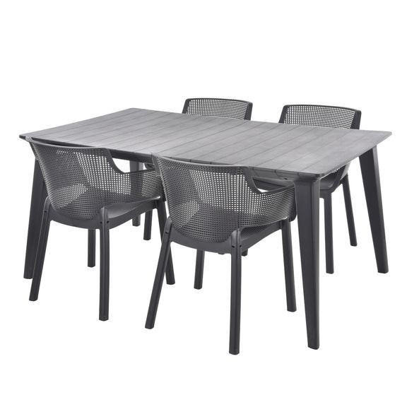 Garden furniture set - HECHT ELISA GRAPHITE 4