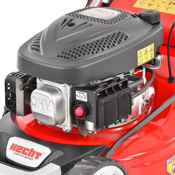 Petrol lawn mower with self propelled system - HECHT 543 SW