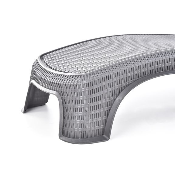 Garden lounger - HECHT PATONG GRAPHITE