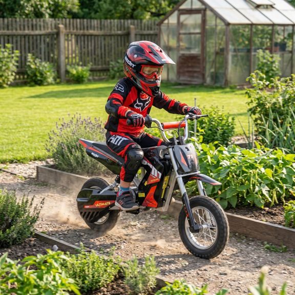 Cordless Motorcycle - HECHT 54300 RED