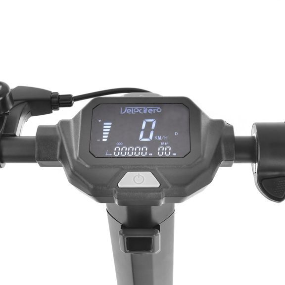 Foldable e-scooter - HECHT 5199 GREY