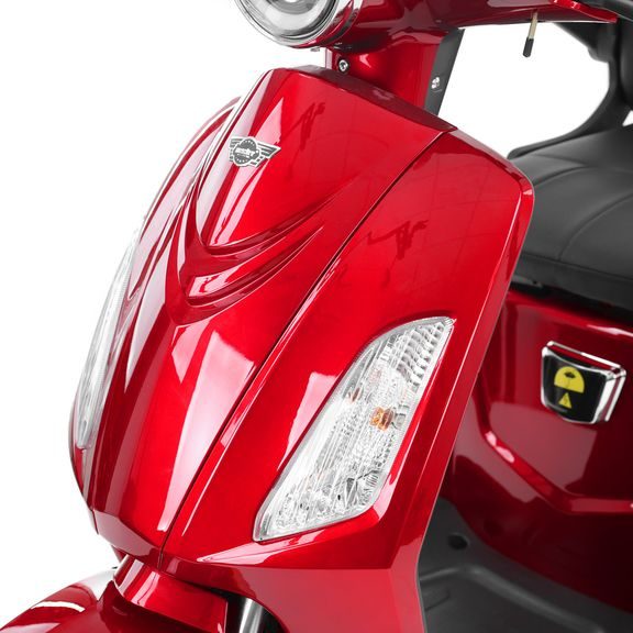 Senior Mobility Scooter - HECHT VISTA RED
