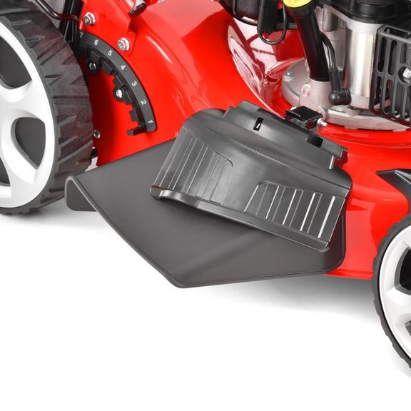 Petrol lawn mower with self propelled system - HECHT 5484 SXE 5 in 1