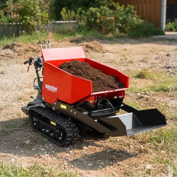 Tracked Transporter with Loader - HECHT 2960