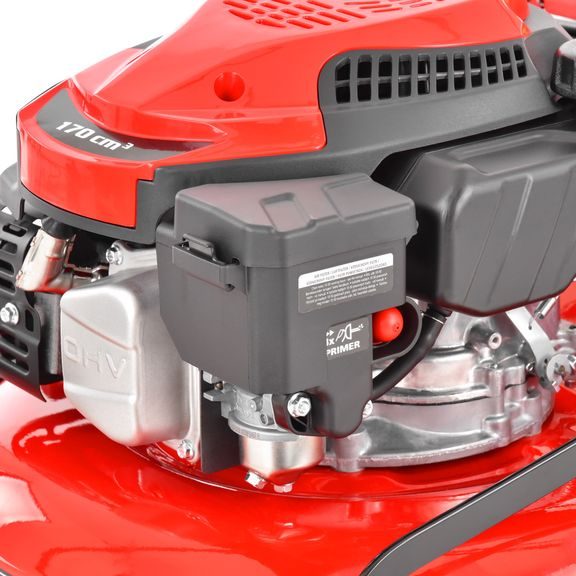 Petrol lawn mower with self propelled system - HECHT 550 SW