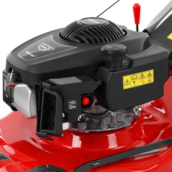 Petrol riding mower - HECHT 546 SCW 5 in 1