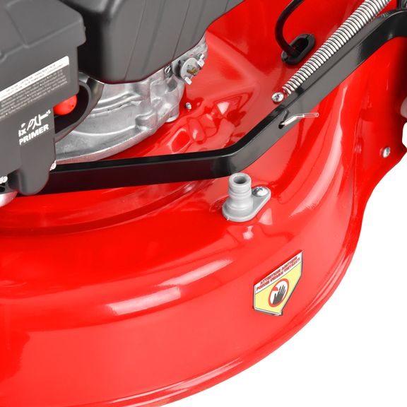 Petrol lawn mower with self propelled system - HECHT 546 XR 5 in 1