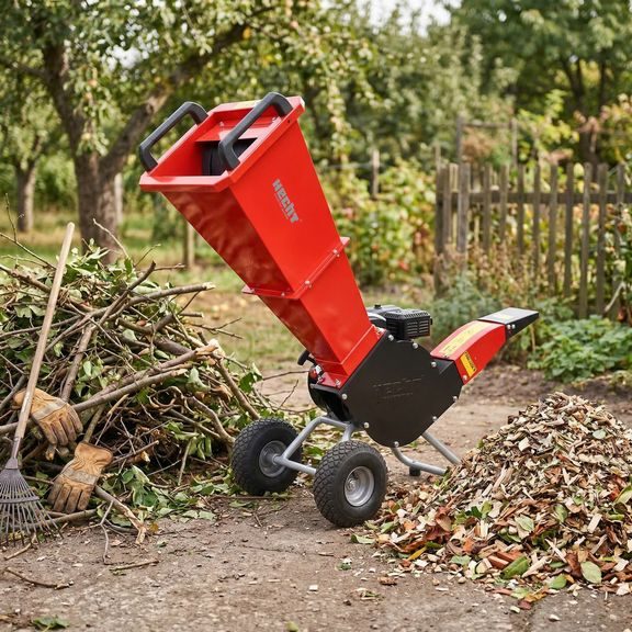 Petrol Garden Shredder - HECHT 6206