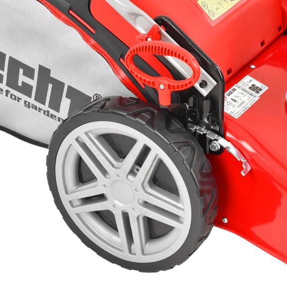 Petrol lawn mower with self propelled system - HECHT 546 XR 5 in 1