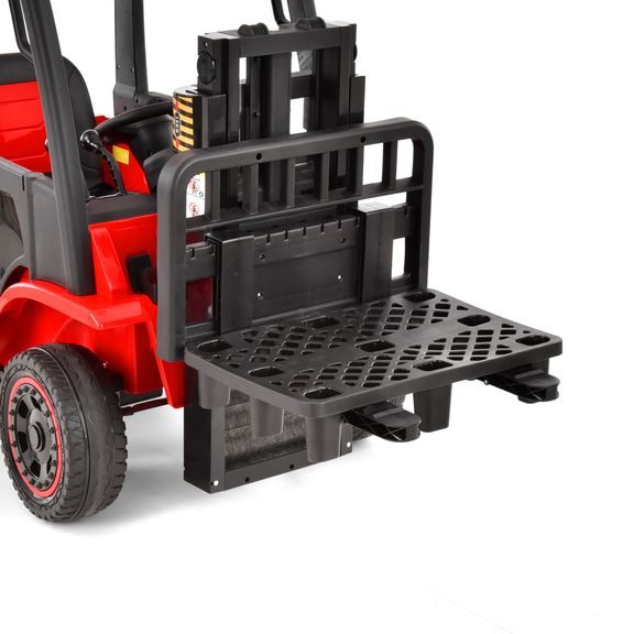 Accu forklift for kids - HECHT 52108 RED