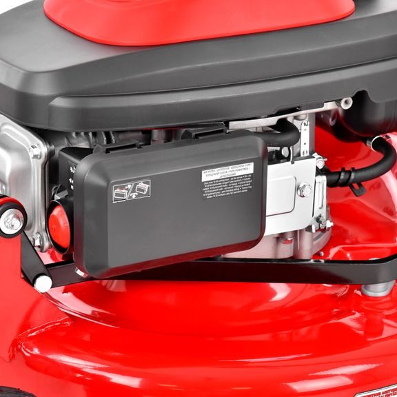 Petrol lawn mower with self propelled system - HECHT 551 XR 5 in 1