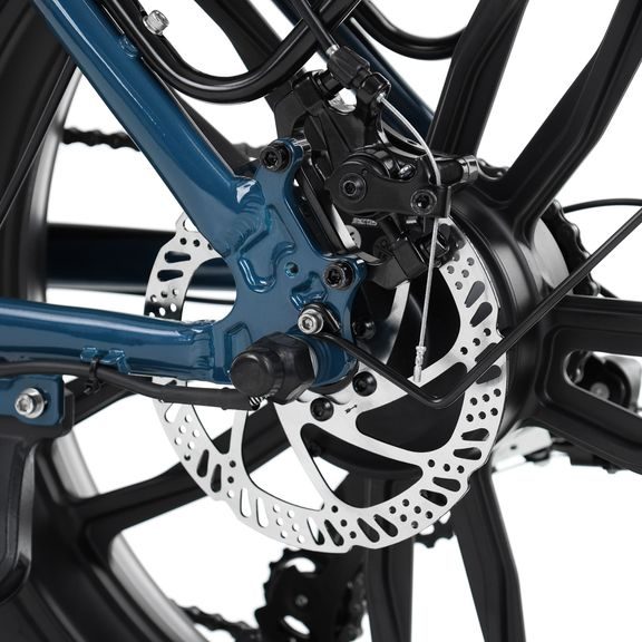 Electric bike - HECHT COMPOS XL BLUE