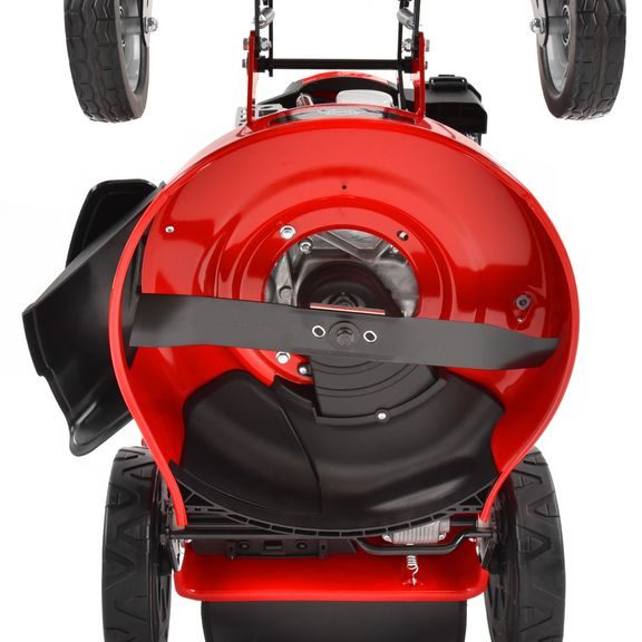 Petrol lawn mower with self propelled system - HECHT 546 XR 5 in 1