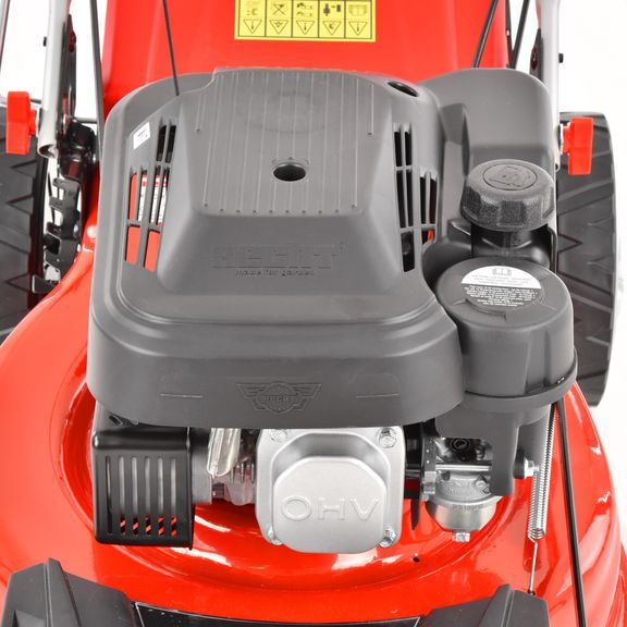 Petrol lawn mower with self propelled system - HECHT 546 SX