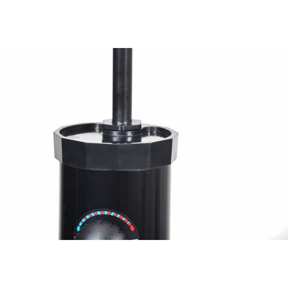 Horní část sprchy je možno snadno připojit k zásobníku