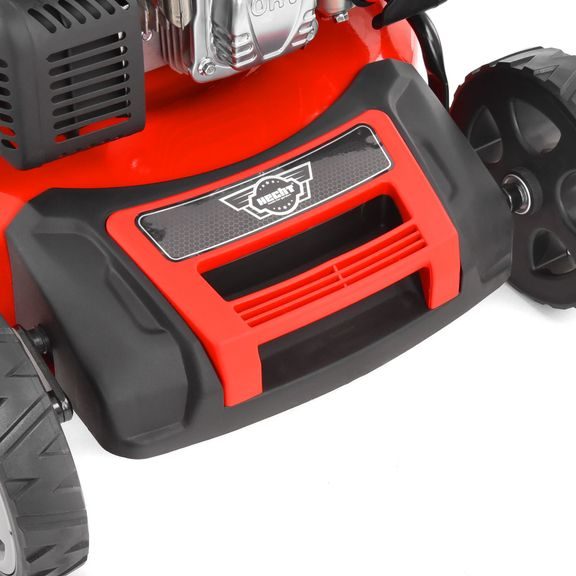 Petrol lawn mower with self propelled system - HECHT 554 SX 5 in 1
