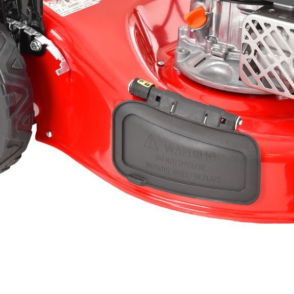 Petrol lawn mower with self propelled system - HECHT 546 XR 5 in 1