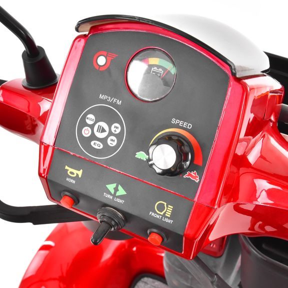 Electric mobility scooter - HECHT WISE RED