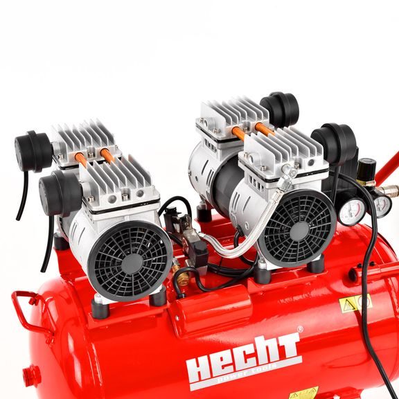 Oil-Free Two-Motor Air Compressor - HECHT 2089