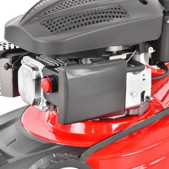 Petrol lawn mower with self propelled system - HECHT 543 SX