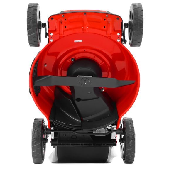 Petrol lawn mower with self propelled system - HECHT 551 SXE 5 in 1