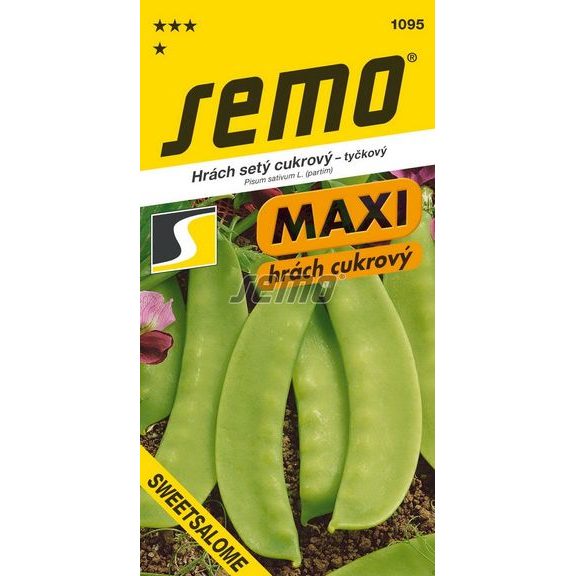 Hrách cukrový - SweetSalome tyčkový 12g - série MAXI