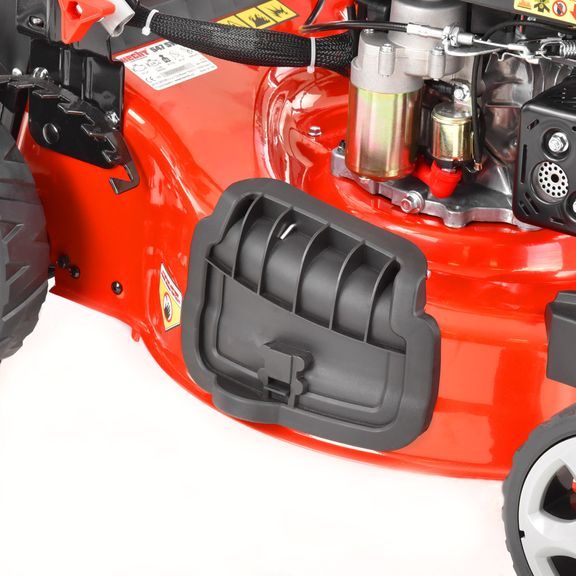 Petrol lawn mower with self propelled system - HECHT 547 SWE 5 in 1