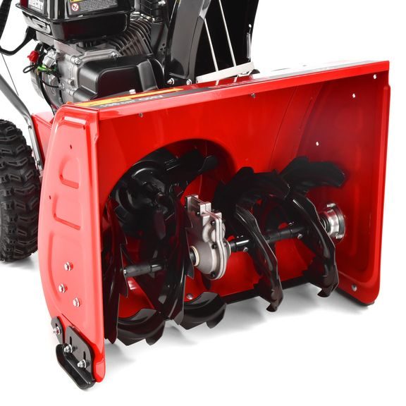 Self-propelled petrol snow blower - HECHT 9661