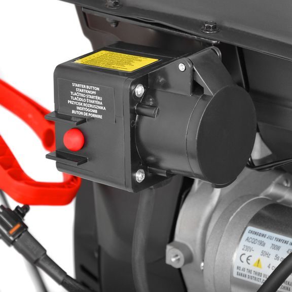 Petrol snow blower with self propelled system - HECHT 9534 SQ