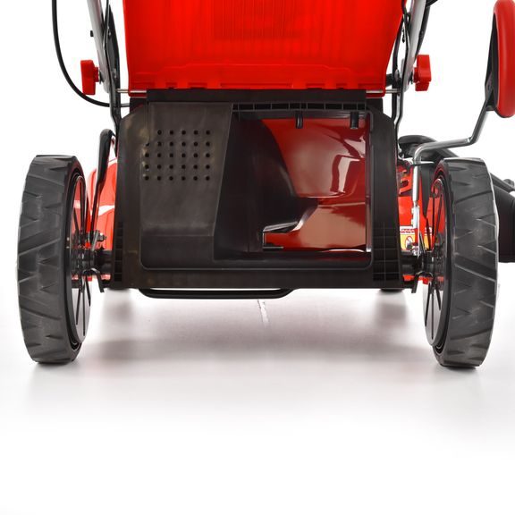 Petrol lawn mower with self propelled system - HECHT 551 SXE 5 in 1