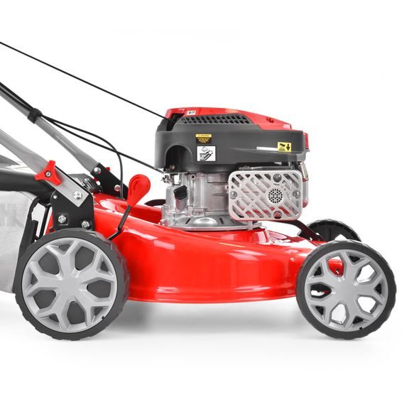 Petrol lawn mower with self propelled system - HECHT 546 SC