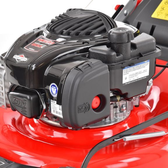 Petrol powered lawn mower with self propelled system - HECHT 546 BSW