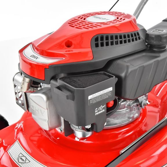 Petrol lawn mower with self propelled system - HECHT 546 SCW 5 in 1