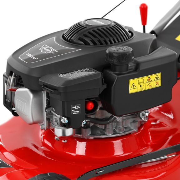 Petrol riding mower - HECHT 546 SCW 5 in 1