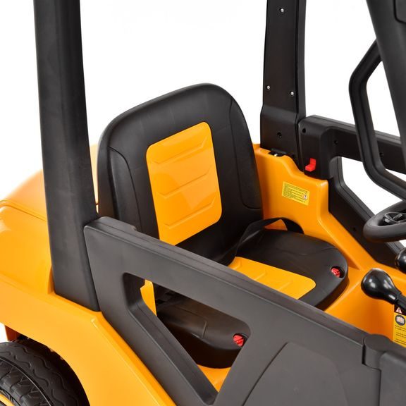 Accu forklift for kids - HECHT 52108 YELLOW