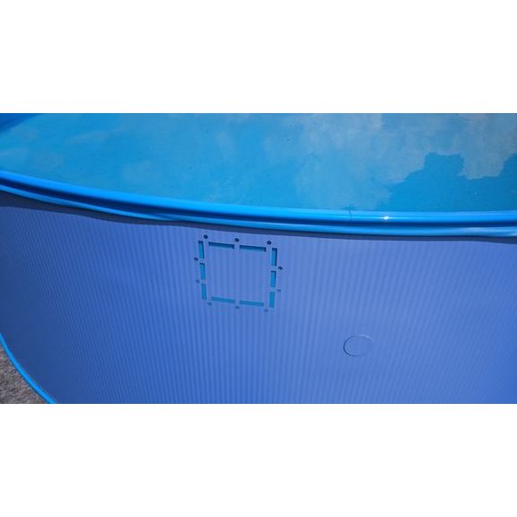 Detail přípravy pro uchycení na bazénu HECHT 3612 BLUESEA