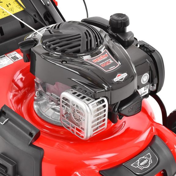 Petrol powered lawn mower with self propelled system - HECHT 546 BSW