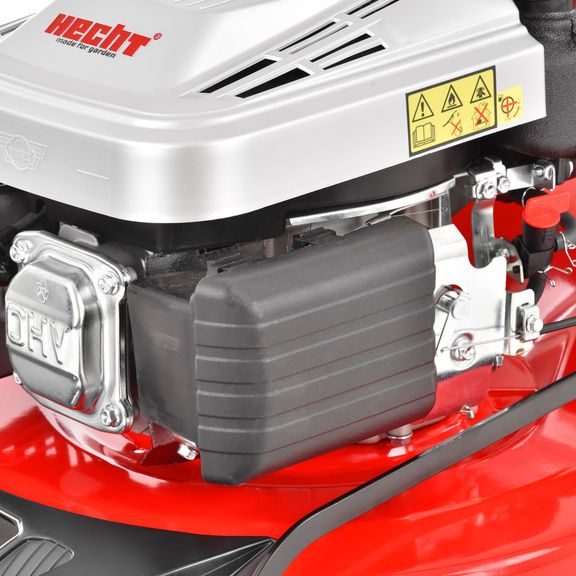 Petrol lawn mower with self propelled system - HECHT 553 SW 5 in 1