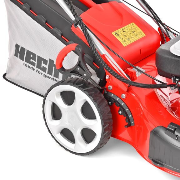 Petrol lawn mower with self propelled system - HECHT 5534 SWE 5 in 1