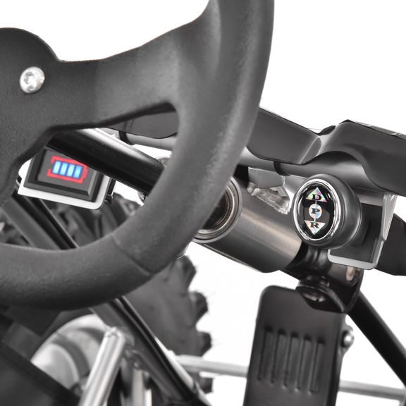 Accu buggy - HECHT 54899 SILVER