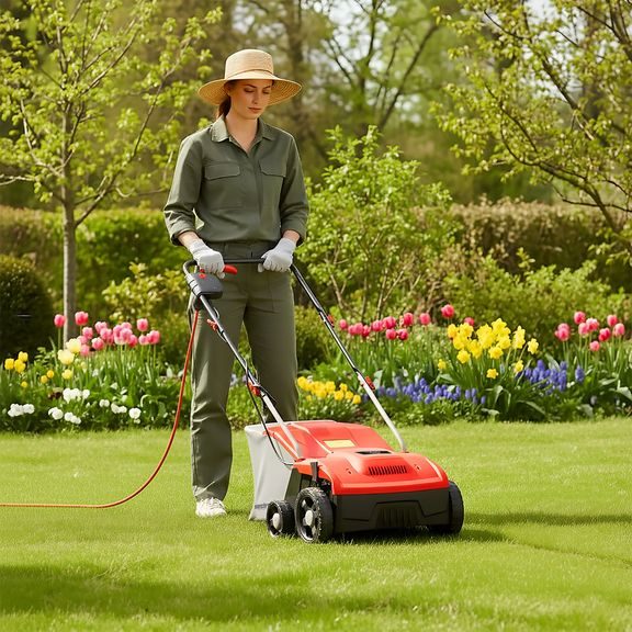 Electric Lawn Aerator - HECHT 14032